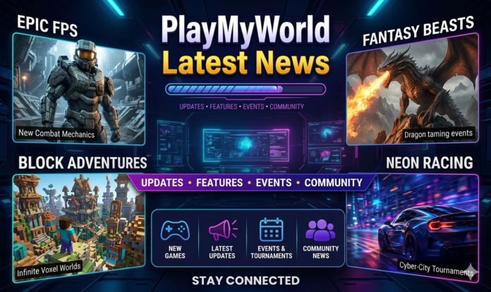 playmyworld latest news