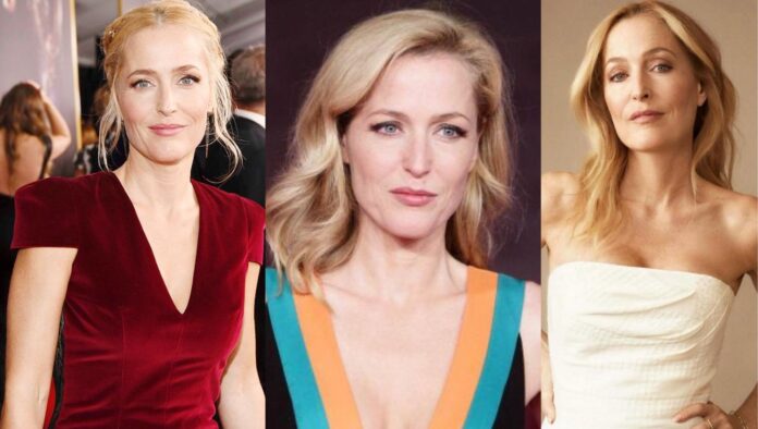 gillian anderson height weight