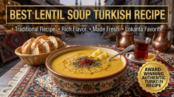 lentil soup turkish recipe