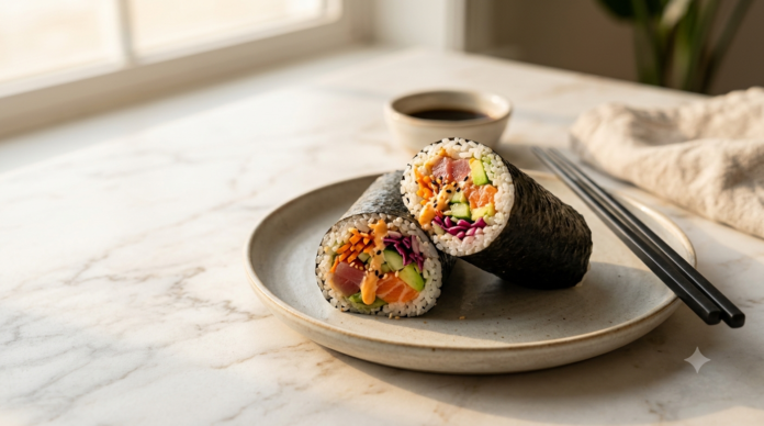 Sushi Burrito Recipe At Home