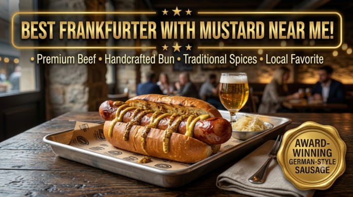 Best Frankfurter with Mustard Near Me