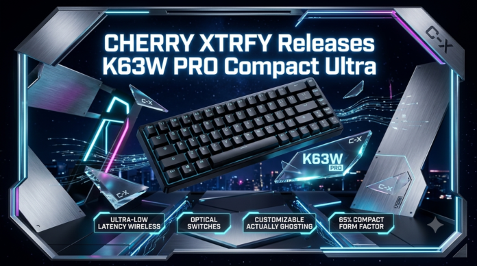 CHERRY XTRFY Releases K63W PRO Compact Ultra