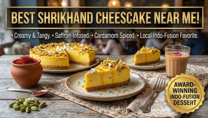 shrikhand cheesecake