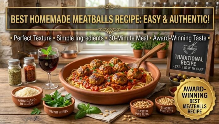 best homemade meatballs recipe easy