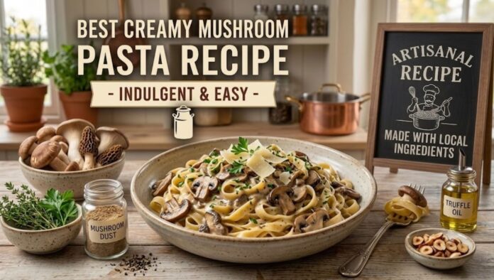 best creamy mushroom pasta recipe